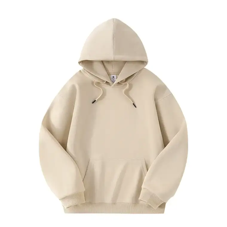 Lightweight Fleece-Back Hoodie