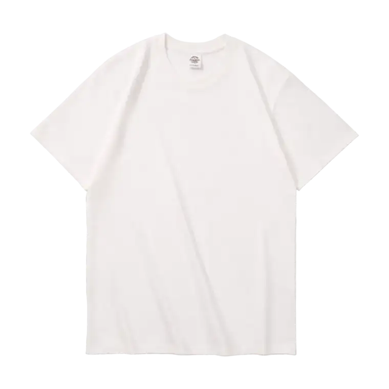 Heavy Cotton T-Shirt - Black & White