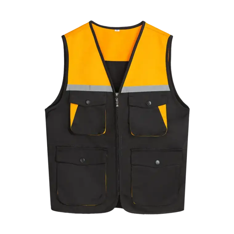 Two-Tone Reflective Work Vest