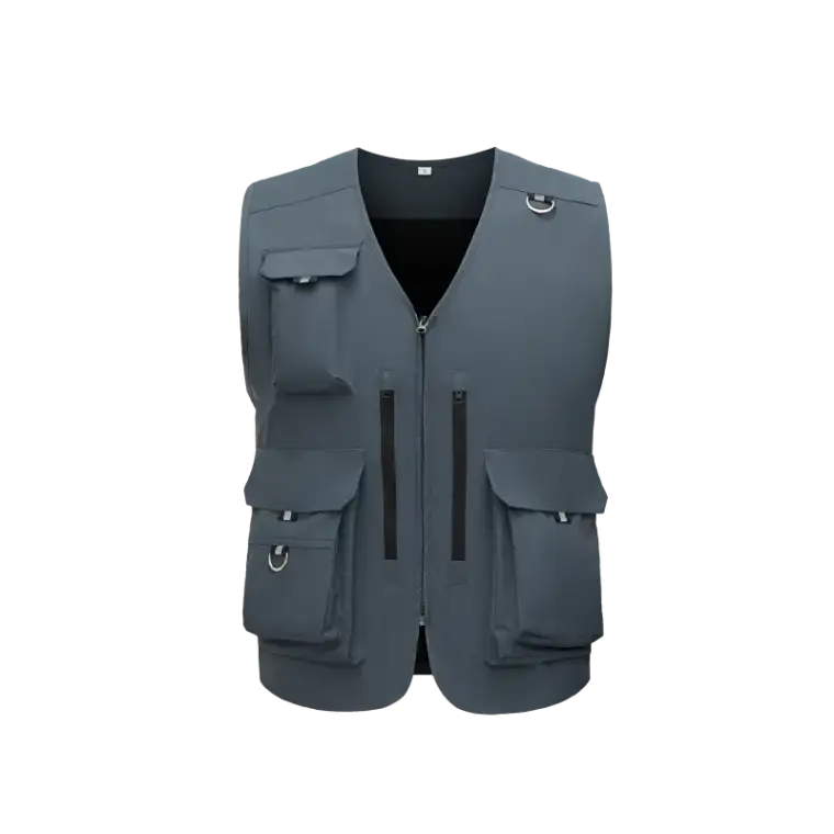 Twin-Zip Pocket Work Vest