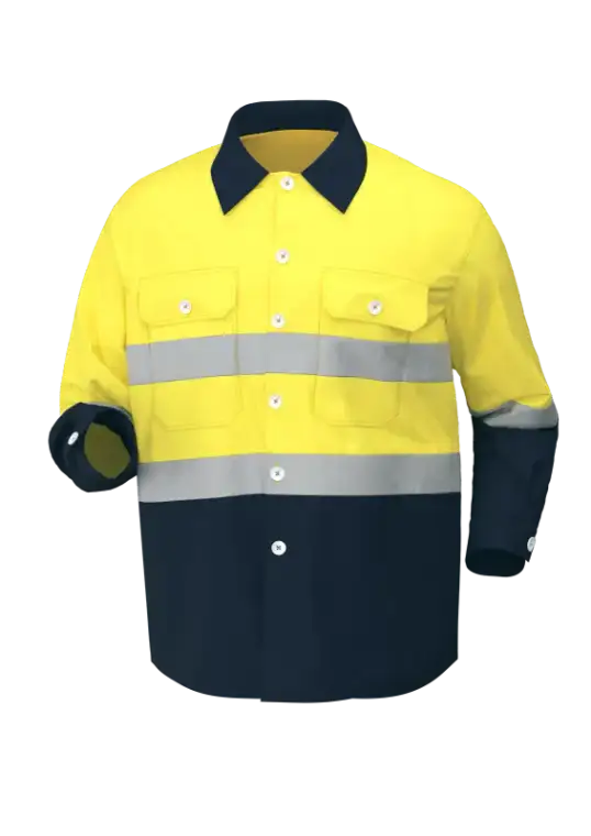 Fluorescent Yellow / Navy