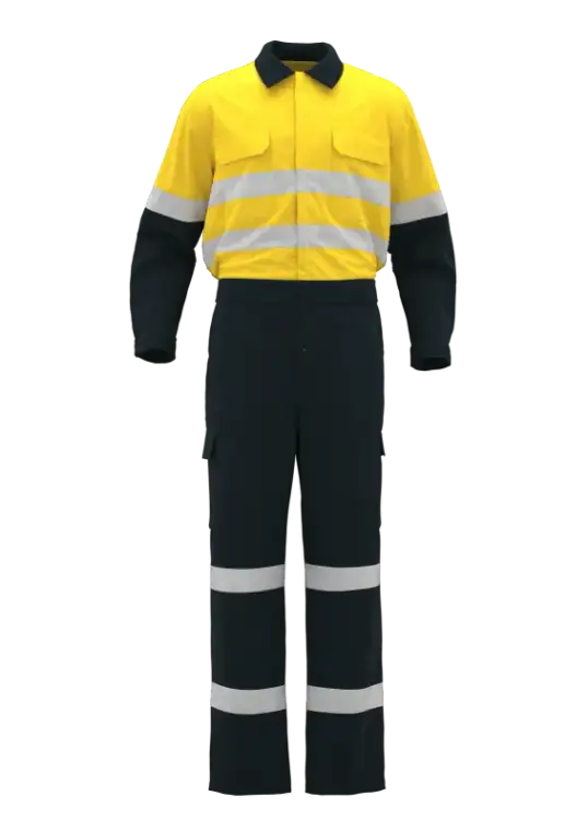 Hi-Vis Cotton Coveralls